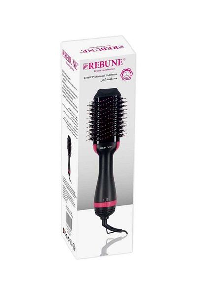 rebune Hair Styler, Volumizer & Hot Air Brush in Black