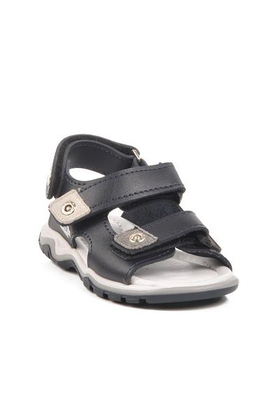 WALKWAY Navy Blue-White-Red Children's Sandals Wendy 173110 B