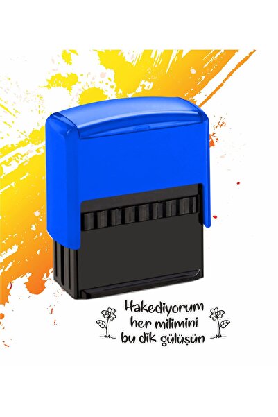 hediyenebak I'M Hacking Every Millimeter Custom Design Black Stamp