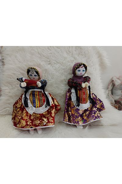 ŞAHMERDANOĞLU Handmade Large Size Cappadocia-Onion Doll, Toys Telling Children about Anatolian Culture 13