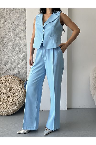 MYGİYİMİSTANBUL Vest Trousers Set