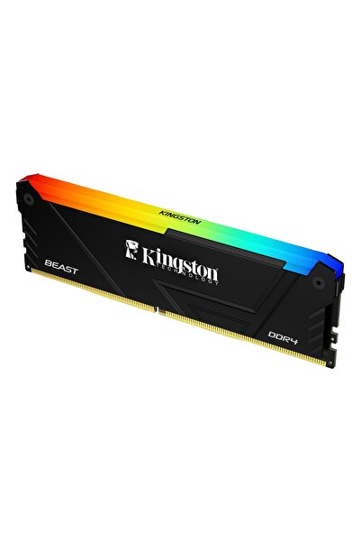 Kingston Beast RGB KF432C16BB2A/16TR 16GB DDR4 3200MHz CL16 Masaüstü Bellek