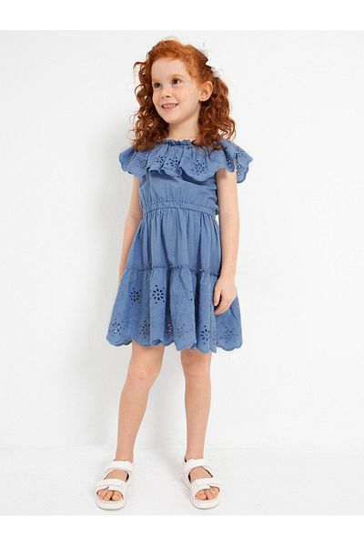 MAYORAL Girl Summer Dress 3929 Ecru