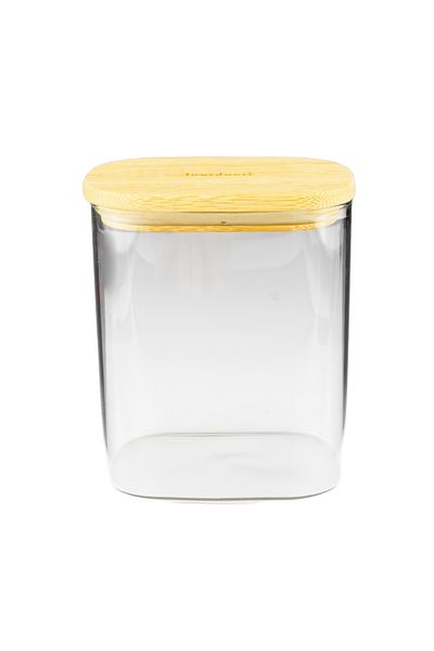 Bambum Multy Bamboo Lid Glass Storage Container 1000ml