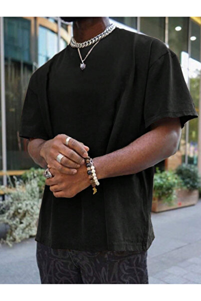 Lider Leather Tricou Basic Unisex – Croială Standard, Material Bumbac-Poliest...