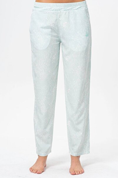 United Colors of Benetton Γυναικεία Πυτζάμα Πάτος Bnt-w20415 Πράσινο