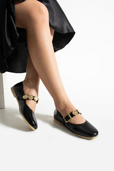 ALTUVATEKS Women's Babet with Comfortable Sole. Stylish Stone Detailed Summer Model