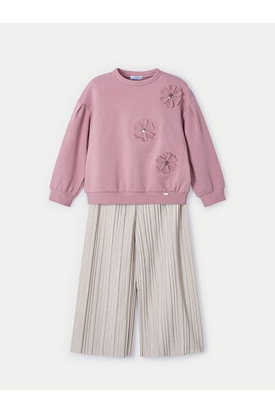 MAYORAL Girl Set of blouse and fabric trousers 4551 Pink