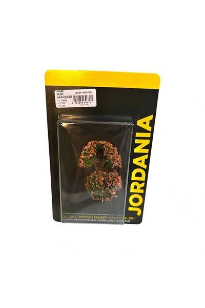 Jordania Je03P-W6070B Tree Green Pomegranate Flower 1/100 6 cm 2 Pcs