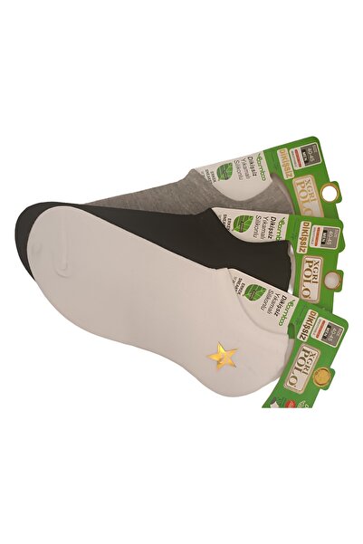 İNCİTASARIM جوارب بامبو للجنسين بدون خياطة 3 قطع