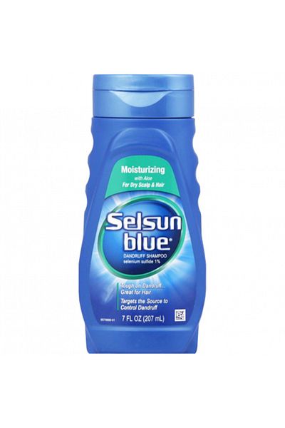 Selsun Blue شامبو مرطب بالصبار، شامبو ضد القشرة 325 مل
