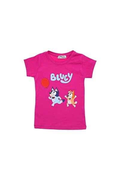 1/4 YAŞ KIZ TSHİRT BLUEY BASKILI