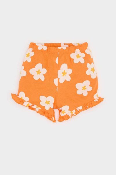 DeFacto New Season Baby Girl 2-Piece Set Printed Short Sleeve T-Shirt Floral Shorts