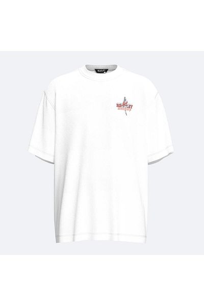 Shout Oversize Musashi Vs Sasuke Unisex T-Shirt