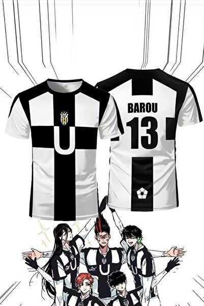 Pop Giyim تي شيرت أنيمي بلو لوك بارو 13 فورما