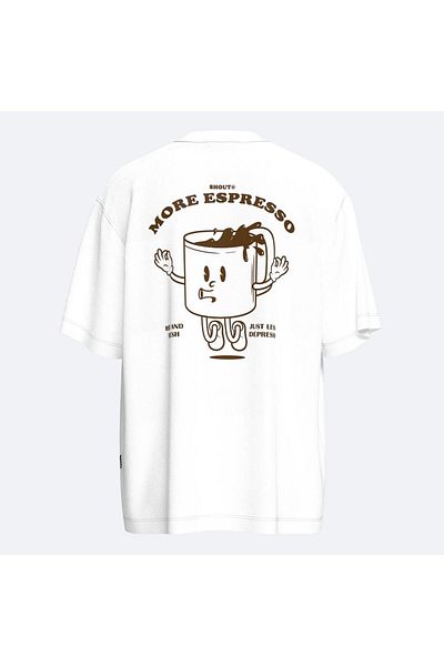 Shout Oversize More Espresso Unisex T-Shirt