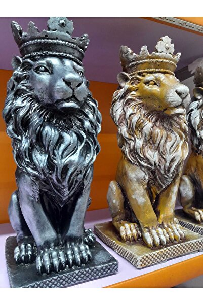 sfs elektrik büyük biblo ASLAN GS ULTRASLAN HEYKEL KRAL ASLAN TAÇLI ASLAN