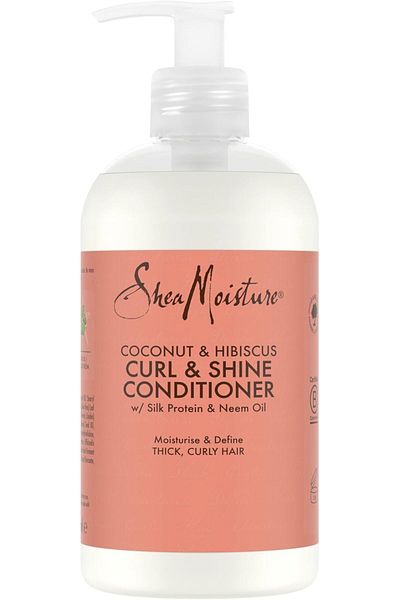 Shea Moisture Shea Moisture Coconut & Hibiscus Curl & Shine Conditioner for thick, curly hair 384 ml