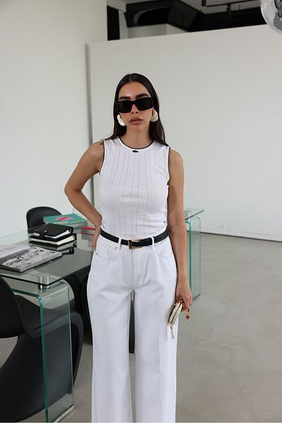 Özge Özgenç Athlete with Piping Collar and Sleeves