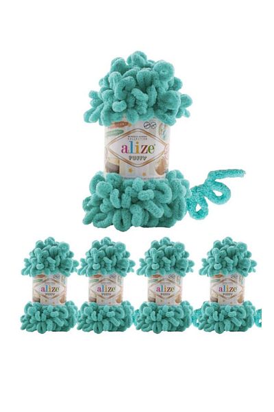 Alize Puffy 5 pcs of original Turkish Aliza puffy wool yarn
