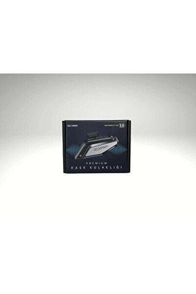 scharf L8 Motosiklet Kask İnterkom Bluetooth Intercom Kulaklık Seti