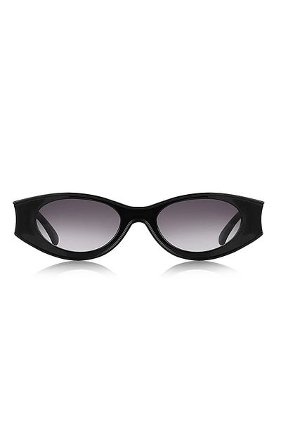 MACERATİ Unisex Black Sunglasses