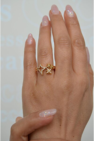 Sacce Scarves&Accessories Kutup Yıldızlı Ayarlanabilir Yüzük