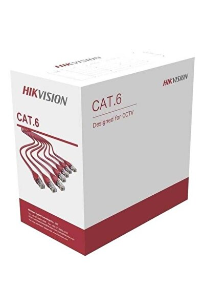 Hikvision 305Meter Ds-1Ln6Ouspe Utp Cat6 Outdoor Black 23 Awg Cable