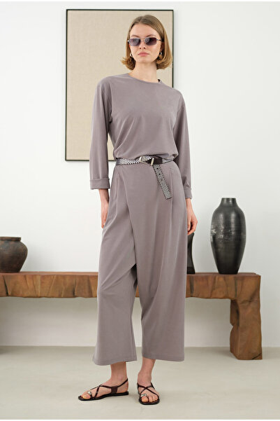 HEQA Модальний комплект з каменю, попелясто-сірий