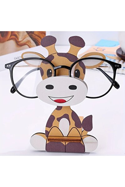 GlassySKY حامل نظارات خشبي للأطفال، ملحقات نظارات عملية وسهلة الاستخدام والوص...