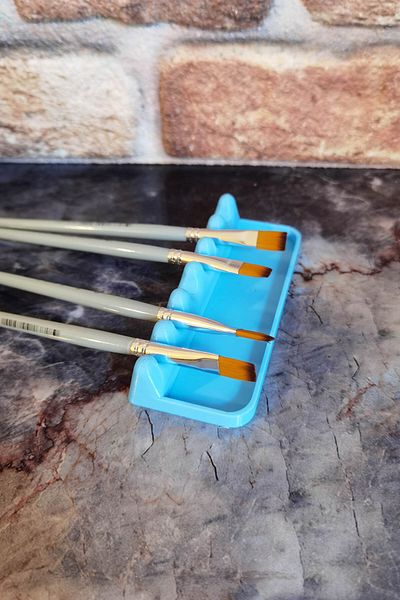 expreshediye Oil Watercolor Acrylic Brush Stand, Stand for Painting Brush, Brush Holder