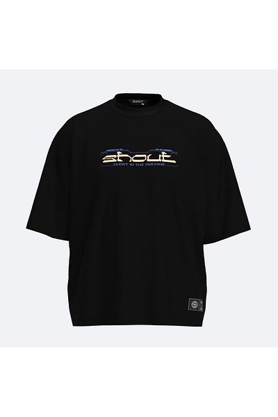 Shout Oversize Ghost in the Machine Boxy Fit Unisex T-Shirt