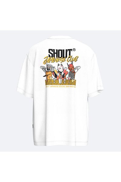 Shout Oversize Japanese Social Club Unisex T-Shirt