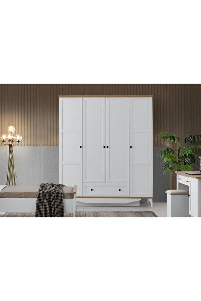 Doressa Poleska 4 Kapılı Gardırop