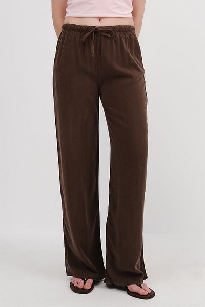 Addax Elastic Waist Trousers Pn5424-U11