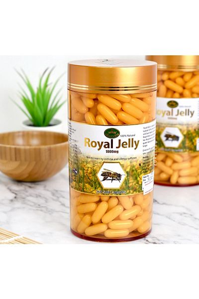 Nature's Nature's King Royal Jelly Capsules - 1000 mg - 365 Capsules