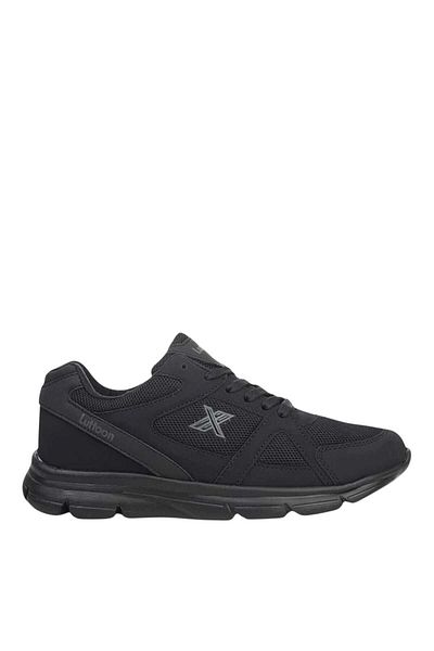 Zerhan Lutton 2510 Men's Black Lace-Up Mesh Walking Running Large Size Sports Shoes 45 46 47 48
