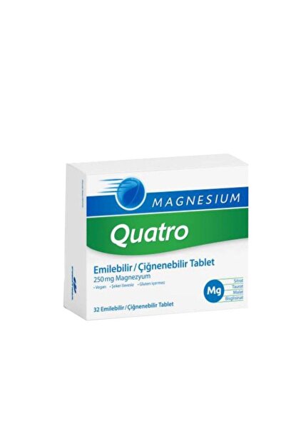 Assos İlaç Magnesium Quatro 32 Çiğneme Tableti