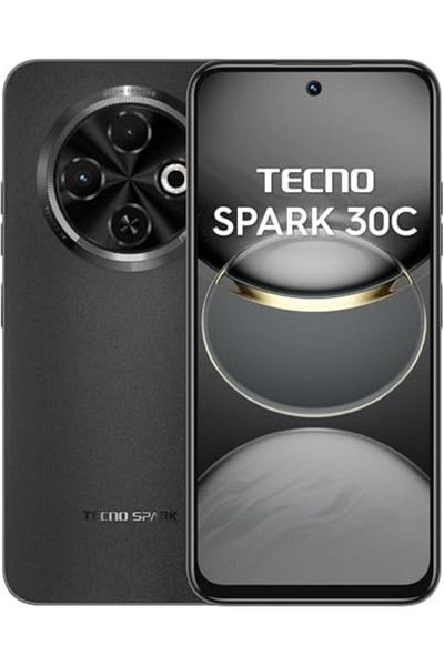 TECNO Tecno Spark 30C Dual SIM, 256GB, 8GB RAM + 8GB, Black