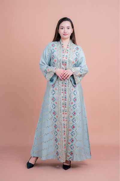 IKKXA Embroidered Modern Jalabiya