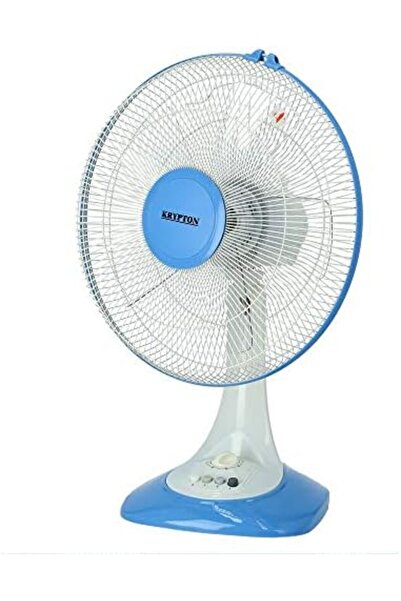 KRYPTON 60w 16-inch Table Fan - 3 Speed Settings With Oscillating/rotating And Static Feature