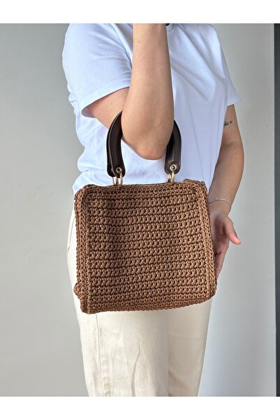MSM Astarlı Hasır Çanta / El Örgüsü Çanta / El Yapımı Çanta / Yazlık Çanta / ...