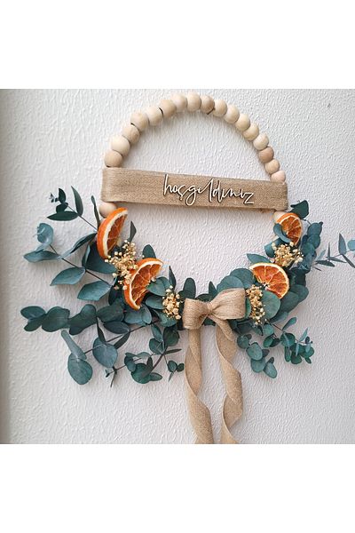 Okaliptus Tasarım Shockproof Eucalyptus Bohemian Door Ornament Home Decor Gift