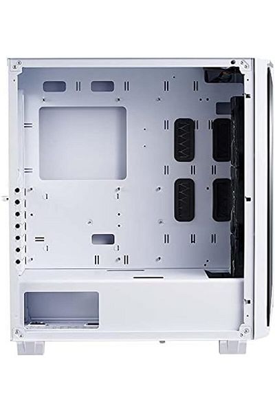 XPG Cruiser Mid-Tower Aluminum Frame Tempered Glass Panel with Removable Dust Filter PC Case Include