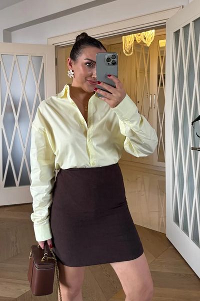Tuba Butik Basic Poplin Women's Shirt