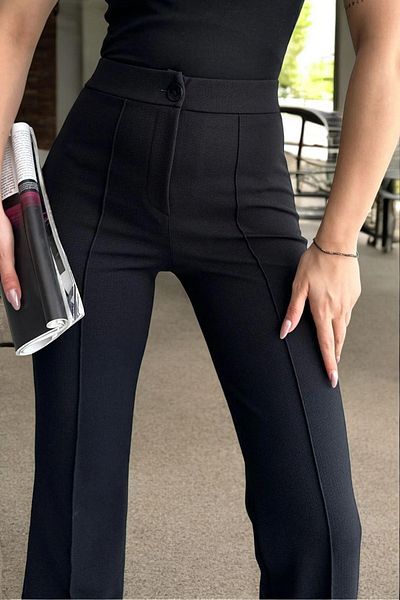 HAKKE High Waist Gathering Spanish Leg Palazzo Pants