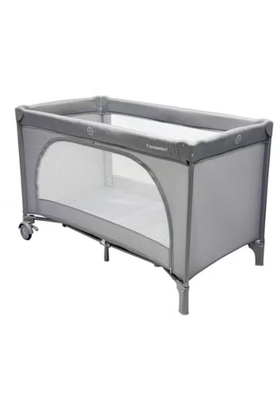 Fun Moment سرير أطفال وسرير قابل للطي