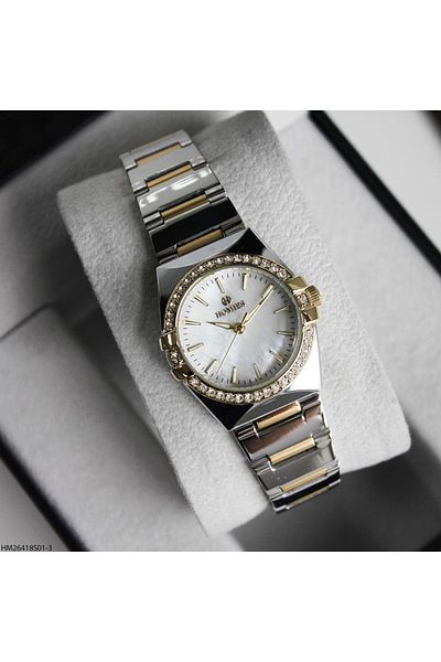 Homies Hm26418S01-3 Women Wrist Watch with Steel Band