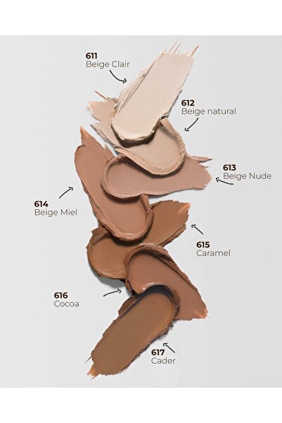 Ghali'or Paris Comflage Beige Natural Foundation - No. 612 - Galior Paris