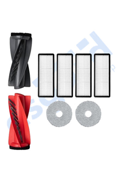 Asgard Grup Roborock Qrevo Curv-Qrevo C compatibil 1 perie principală 4 filtre 2 mopuri